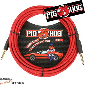 M^[P[u V[h 6m Xg[g×Xg[g PIGHOG PCH20CA Candy Apple Red 20ft LfBAbvbh Cable 6m S S sbOzbO