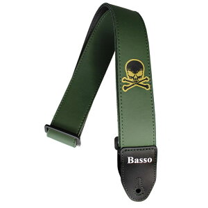�o�b�\ �M�^�[�X�g���b�v Basso Guitar SS SF128 Skull 202512ss