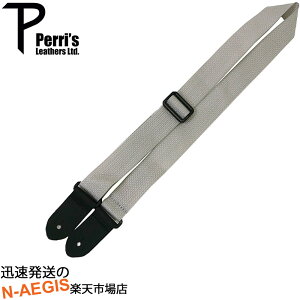 Perri's/�y���[�Y �E�N�����X�g���b�v NWS15-2096 1.5 POLY UKE STRAP GREY UKULELE STRAP�yP2�z �G���h�s���^�C�vUK 202512ss