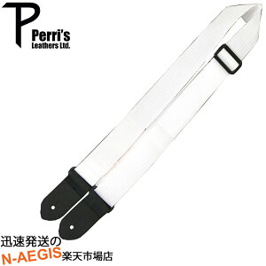 Perri's/�y���[�Y �E�N�����X�g���b�v NWS15-2097 1.5 POLY UKE STRAP WHITE UKULELE STRAP�yP2�z �G���h�s���^�C�vUK 202512ss