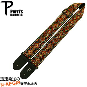 Perri's/y[Y M^[Xgbv TWS-6726 WK[hD 2" ORANGE CROSS JACQUARD GTR STRPyP2z