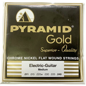 PYRAMID STRINGS �G���L�� EG-Gold .011-.048 chrome-nickel MON2442×1�Z�b�g �s���~�b�h �N���[���j�b�P��