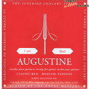 オーガスチン弦　クラシックギター弦　レッドセット　ミディアムテンション　AUGUSTINE RED SET MEDIUM TENSION