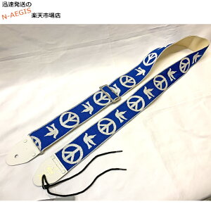�_���h���A �G�[�X�M�^�[�X�g���b�v D'Andrea ACE-6 Blue -Peace-Dove- Ace Guitar Straps 202512ss