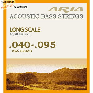 AriaProII AR[XeBbNx[XZbg AGS-600AB AAv2 Acoustic Bass, Long Scale 40-95×1Zbg ARx