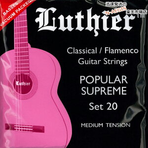 VG[ NVbNM^[ tRM^[ ~fBAeV Luthier Classical/Flamenco Strings LU-20×1Zbg