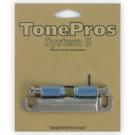 トーンプロズ エレキギター用テールピース ニッケル 日本製、アジア製向き TonePros Metric Aluminum Tailpiece T1ZA-N