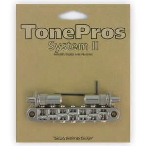 トーンプロズ 7弦ギター用ブリッジ ラージポスト ニッケル TonePros 7 String Metric Tuneomatic large posts TP7-N