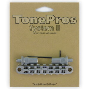 トーンプロズ 7弦ギター用ブリッジ ラージポスト サテンクローム TonePros 7 String Metric Tuneomatic large posts TP7-SC