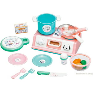 サンリオキャラクターズ キッチンセット トイローヤル Toyroyal No.5355 シナモロール ハンギョドン ポチャッコ 2412ss