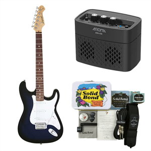 yR Zbg{AvtzLegend GLM^[ LST-Z BBS + Ken Yokoyama Electric Guitar Starter Set + AROMA Amp AG-05BLK