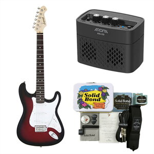 y10܂Ń|CgUPzyR Zbg{AvtzLegend GLM^[ LST-Z RBS + Ken Yokoyama Electric Guitar Starter Set + AROMA Amp AG-05BLK
