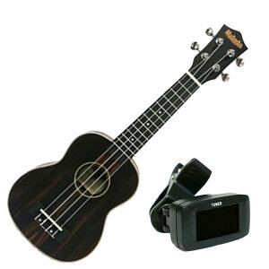 y|Cg5{ubNtCf[Ԍzȃ`[i[tI SҌ \vmEN MaAmAa Ukulele Black Ebony MU-VWB1 + GT-200D 2412ss