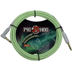 �M�^�[�V�[���h �s�b�O�z�O �M�^�[�P�[�u�� Pig Hog GLOW-in-the-DARK PCH10GLOR 202512ss