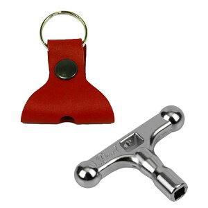 �`���[�j���O�L�[���L�[�`�F�[���Z�b�g Perri's DRUM KEY KEYCHAIN KCD-RED �{ Pearl K-080 202512ss