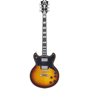 D'Angelico M^[ Deluxe Brighton Vintage Sunburst