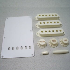 Montreux �s�b�N�A�b�v�J�o�[ Strat Parchment parts set 461