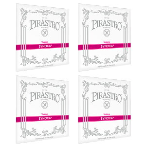 PIRASTRO �V�m�N�T �o�C�I������ E(3104) A(4132) D(4133) G(4134) �Z�b�g 4/4 VIOLIN SYNOXA EADG SET