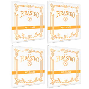 PIRASTRO �A���g �K���o ���B�I���E�_�E�K���o�� G1(1551) D2(1552) A3(1553) F4(2554) C5(2555) G6(2556) ALTO-GAMBA 2550 SET