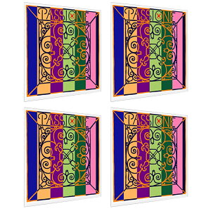 PIRASTRO pbV\ oCI {[hGh E(311381) A(219281) D(219382) G(219481) Zbg 4/4 VIOLIN PASSIONE SOLO EADG SET