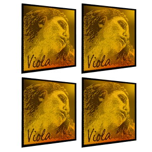 PIRASTRO G@sbcB S[h rI A(3231) D(3232) G(3233) C(3234) Zbg VIOLA EVAH PIRAZZI GOLD ADGC SET