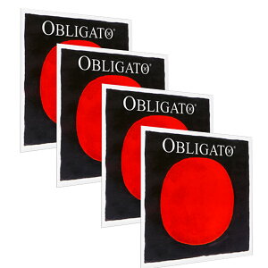 PIRASTRO �I�u���K�[�g �o�C�I������ E(3131) A(4112) D(4113) G(4114)�� 4/4 �{�[���h�G���h E-GOLDSTEEL SET VIOLIN OBLIGATO 4110 SET