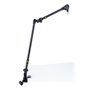 y|Cg5{ubNtCf[Ԍzn[LX }CN JA[ X^h HERCULES DG107B Universal Podcast Mic & Camera Arm Stand R[fBO zMɂ