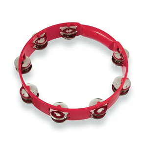 LP Gs[ ^o LPA191 LP Aspire Plastic Tambourines LP Aspire Tambourine 10inch Red