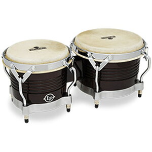 LP Gs[ {S M201-BKWC LP Matador Wood Bongos Chrome