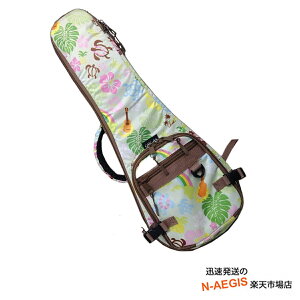 IJX \vmENp OlbNΉ nCA MOP[X N[ ORCAS Hawaiian Fabric Gig Case Soprano Ukulele OUHA-USL15 CRM