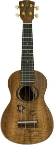 GString ソプラノウクレレ M1 Soprano Ukulele Tatoo Honu PFC ハードケース付 プレミアムフルカーリーコア材