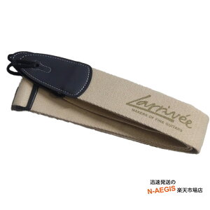 r[ { Rbg M^[Xgbv N[ Larrivee Japan Limited Accessories Cotton Strap LV-STP/CT CRM