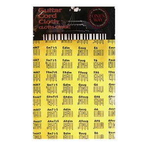 ONE'S WAY/�����Y�E�F�C CLOTH-OWGC YEL/�C�G���[ ���F Microfiber GUITAR CODE CLOTH �}�C�N���t�@�C�o�[�E�M�^�[�R�[�h�N���X 202512ss