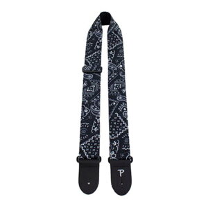 y}\ԃ|Cg5{zPerrifs y[Y M^[Xgbv 2" Designer Fabric - BK/WH Bandana FWS20-7641
