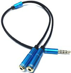 DCMR �C���z���W���b�N 3.5mm��� ���� �J�b�v�� �P�[�u�� �I�[�f�B�I ���L 1�_ �u���[