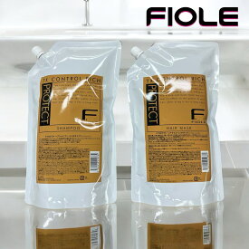 rich フィヨーレ　Fプロテクト　ヘアシャンプー1000ml&ヘアマスク1000g　リッチ　セット　 レフィル詰替