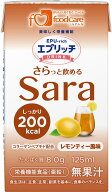 フードケア エプリッチドリンク Sara レモンティー風味 125ml×24本【栄養補給 栄養補助飲料】