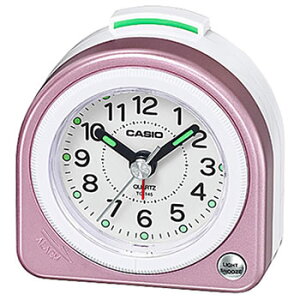 カシオ【CASIO】アナログ目覚まし時計 TQ-145-4BJF(ピンク)★【TQ1454BJF】