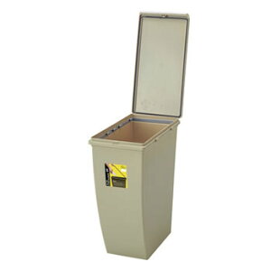 東谷【ダストボックス】ゴミ箱 スリムコンテナ 20L LFS-846BE(ベージュ)★【LFS846BE】