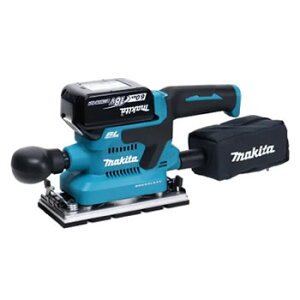 マキタ【makita】18V充電式仕上サンダー(クランプ式) BO380DRG★【電池・充電器付き】