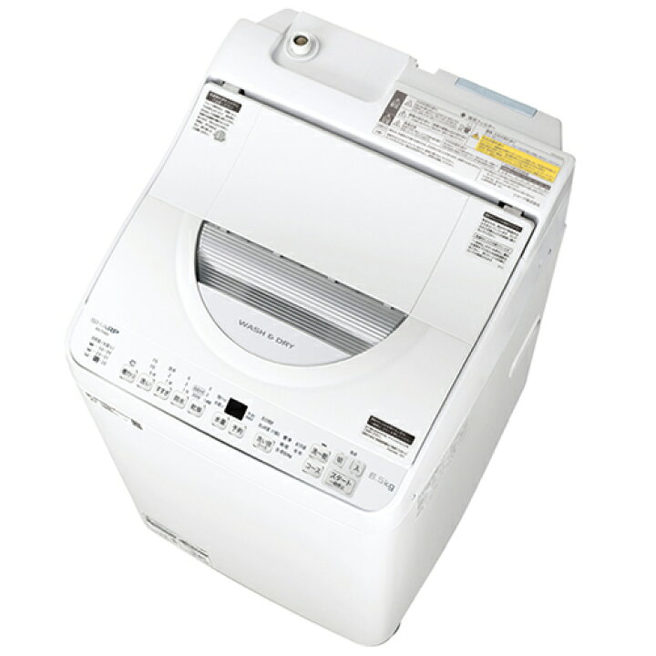 楽天市場】シャープ【SHARP】洗濯6.5kg 乾燥3.5kg タテ型洗濯乾燥機 