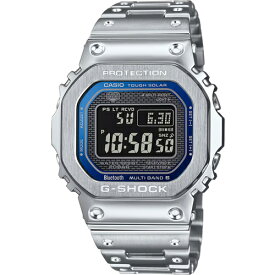 CASIO G-SHOCK デジタル腕時計 文字板メタリックブルー GMW-B5000D-2JF カシオ【国内正規品】【フルメタル Bluetooth モバイルリンク機能】