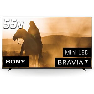 4K�t���e���r 55V�^ BRAVIA 7 �u���r�A7 4K�Ή� BS�ECS 4K�`���[�i�[���� K-55XR70 �\�j�[�ySONY�z�yXR70�V���[�Y�z2024�N���f��