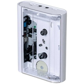 AUREX ワイヤレスカセットプレーヤー Walky クリア コンパクト設計 AX-W10C 東芝【TOSHIBA】【Bluetooth送信機能】