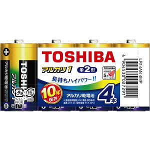 �A���J��1 �A���J�����d�r �P2�` 1�p�b�N4�{���� �܂Ƃ߃p�b�N 10�N�����ۑ� LR14AN-4MP ���ŁyTOSHIBA�z�y�h�Зp�i �h�Д��~���z