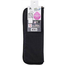 スウスウ SUSU 傘ケース Sサイズ ブラック マイクロファイバー 傘カバー 吸水 Y-4903180251360 山崎産業【環境用品】【Sサイズ(全長24×幅5.5cmまで)】