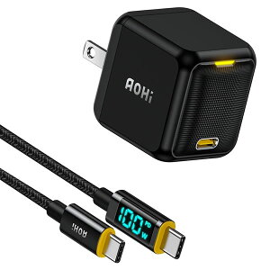 AInC MAGCUBE 65W Type-C 1|[g}[d ubN LEDfBXvCP[ut EN-MC65BL2 AOHIyX}[gtHE^ubgz