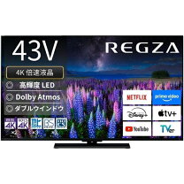 楽天市場】液晶テレビ 43 regza 4kの通販