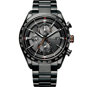 CITIZEN ATTESA �A�e�b�T ACT Line�^�u���b�N�`�^���V���[�Y �d�g�\�[���[ �r���v AT8185-62E �V�`�Y���y�������K�i�z�y�����d�G�R�E�h���C�u�z