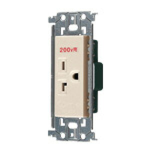 �p�i�\�j�b�N �A�h�o���X�V���[�Y 15A�E20A���p�����ڒn�R���Z���g(250V)(�����g�t)(�x�[�W��) WTL19223F